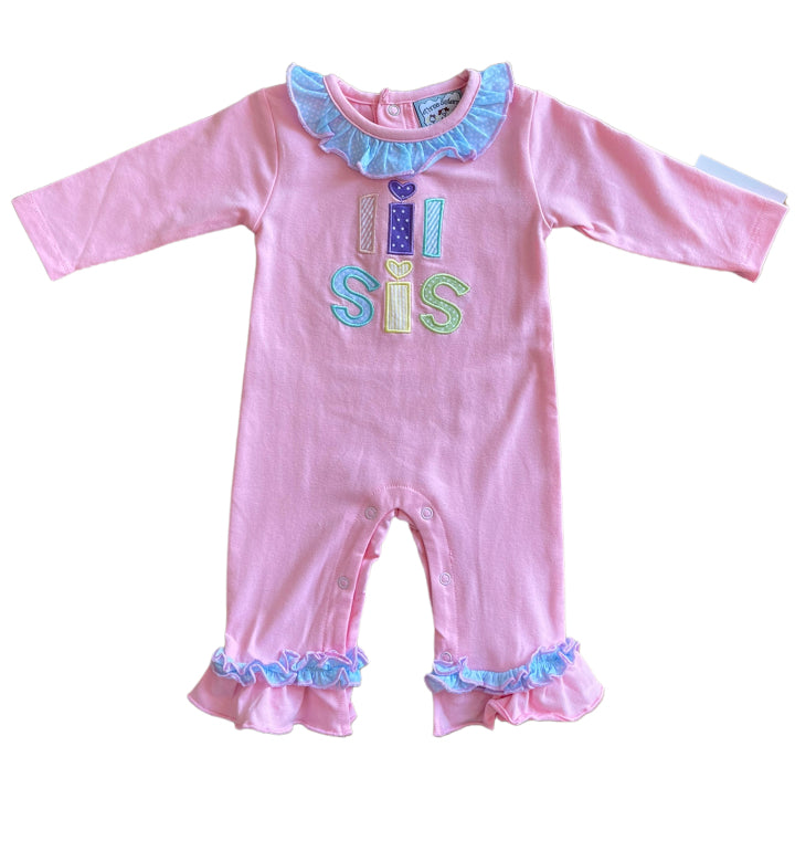 Lil Sis Applique Romper