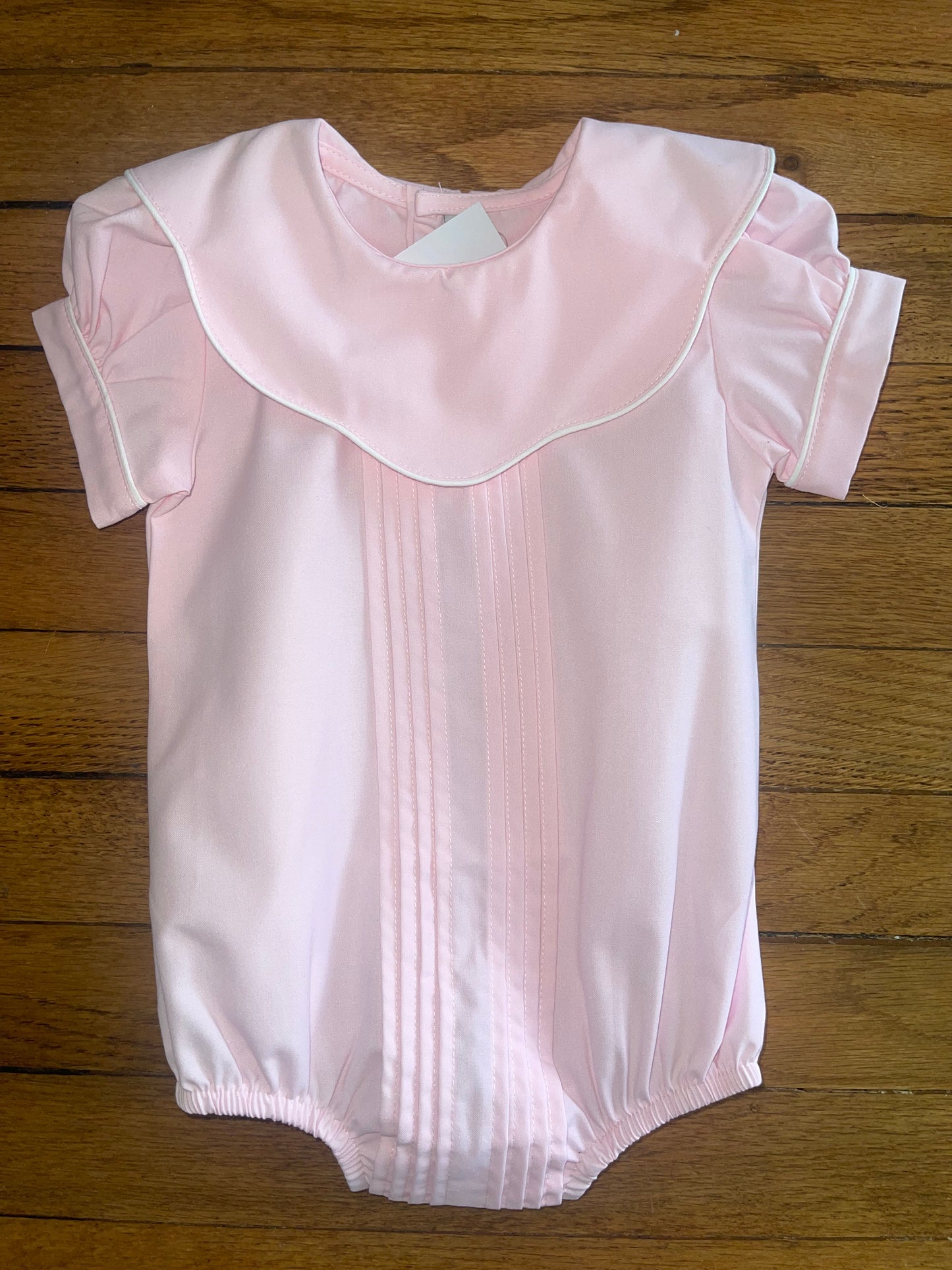 Baby Grace Pink Scallop Bubble